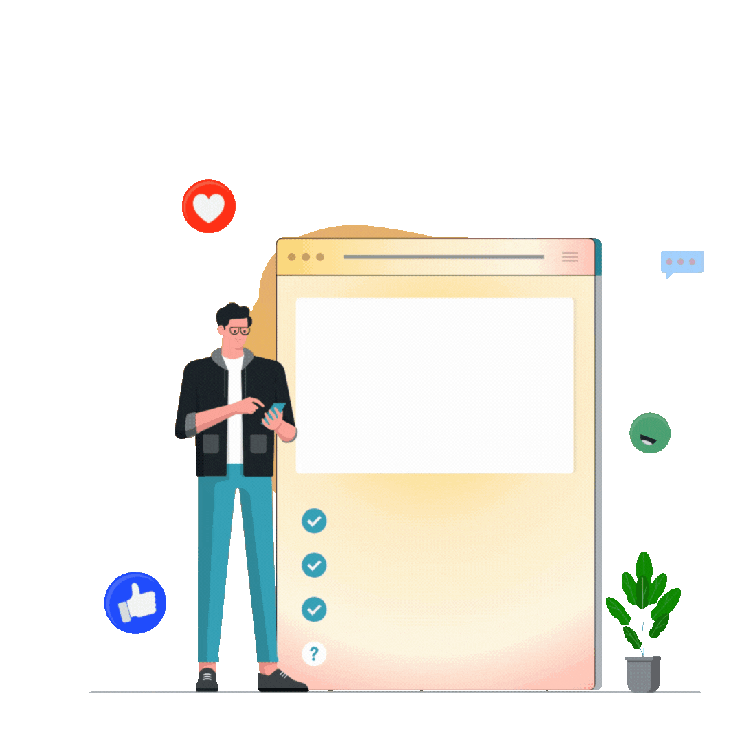 testimonial illustration